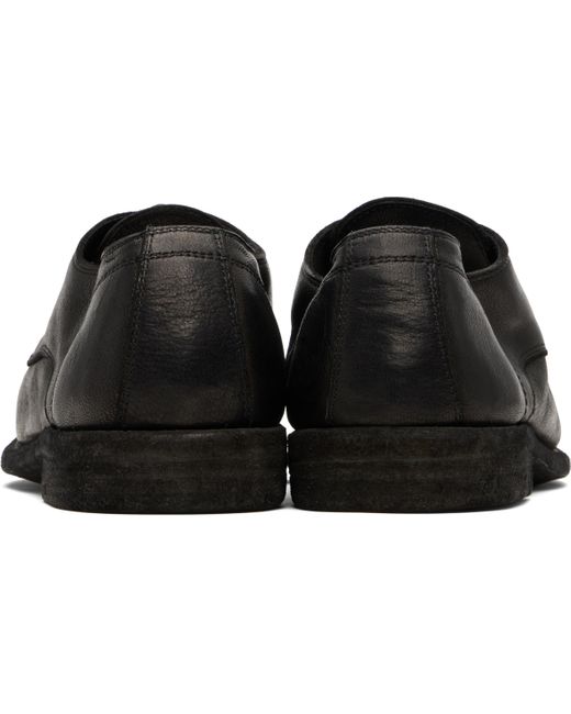 メンズ Guidi ブラック 992Ms オックスフォード Black