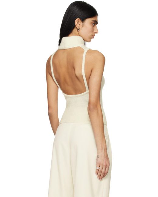 Rohe Multicolor Off- Open Back Tank Top