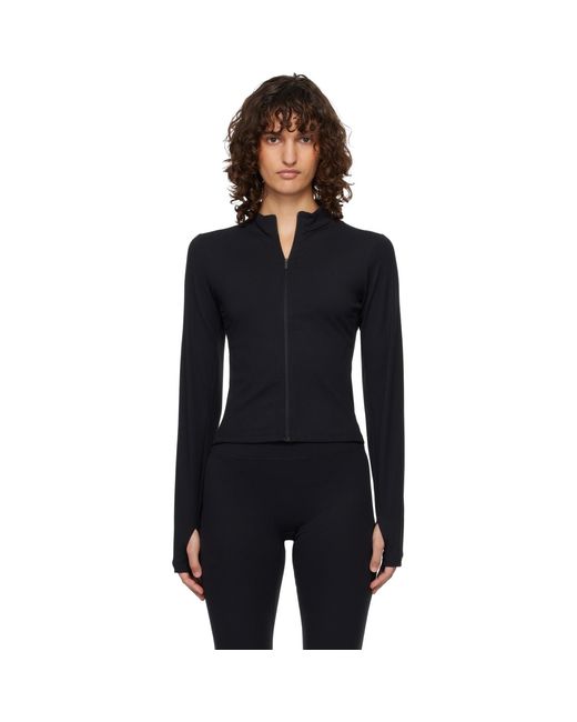 Nike Black Zenvy Dri-Fit Full-Zip Jacket