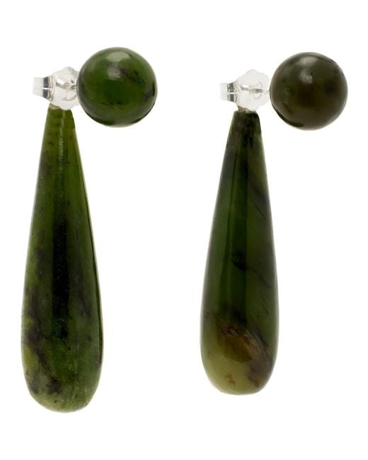 Sophie Buhai Green Small Angelika Earrings