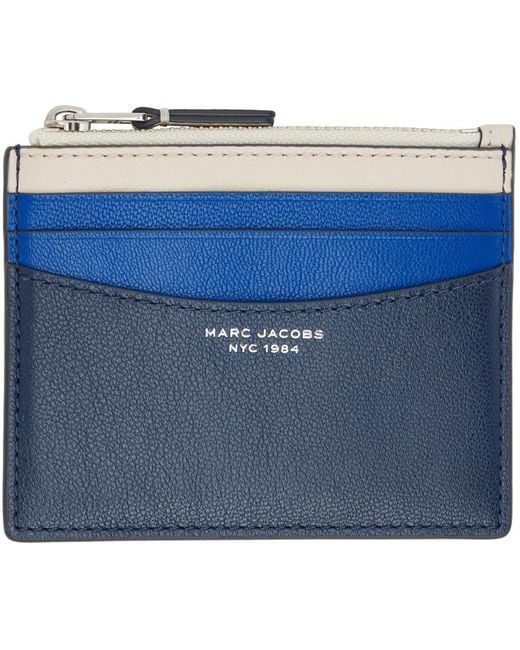 Marc Jacobs 'the Slim 84' Card Holder in Blue Lyst Australia