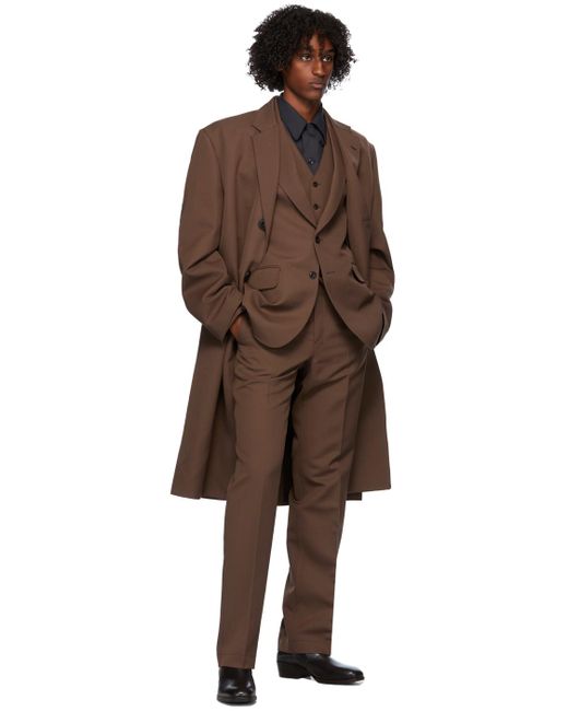Lemaire Black Suit Coat for men