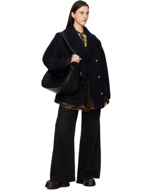 Ganni Black Medium Bag