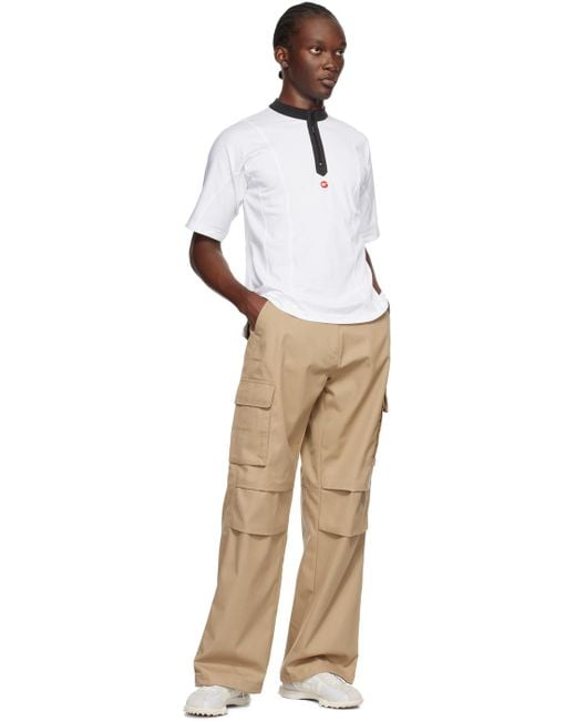 Coperni White Zip T-Shirt for men