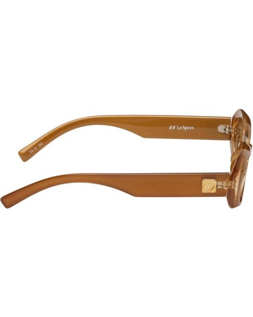 Le Specs Brown 'Work It! Sunglasses