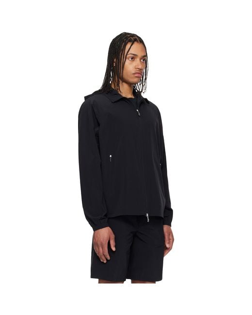 Moncler Black Chalvine Hooded Jacket for men