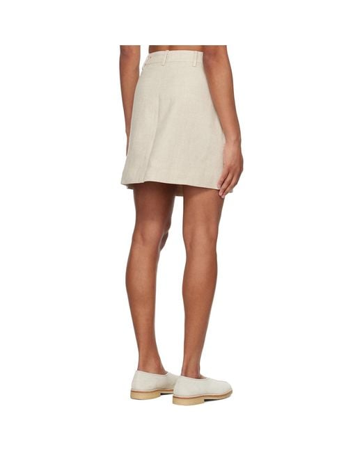Holzweiler Natural Gorti Miniskirt