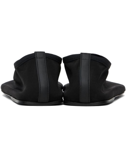 Christopher Esber Black Mesh Slippers