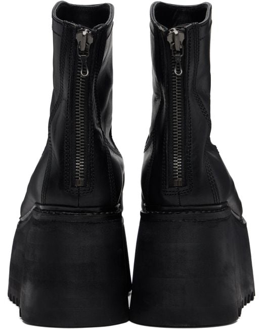Julius Engineer Talos Boots in Black for Men | Lyst