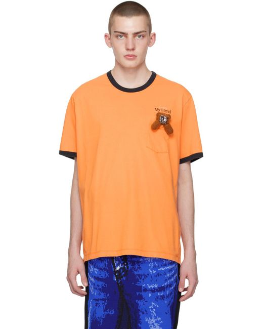 Doublet Blue With My Friend T-Shirt for men