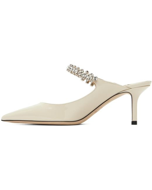 Jimmy Choo Black Off- Bing 65 Heels