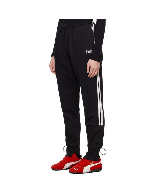 PROTOTYPES Black toggle Tracksuit Lounge Pants