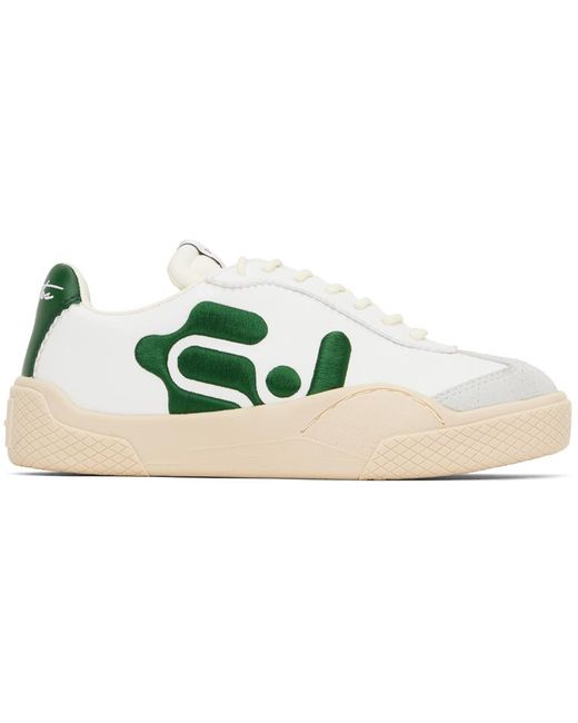 Eytys Black White & Green Santos Sneakers
