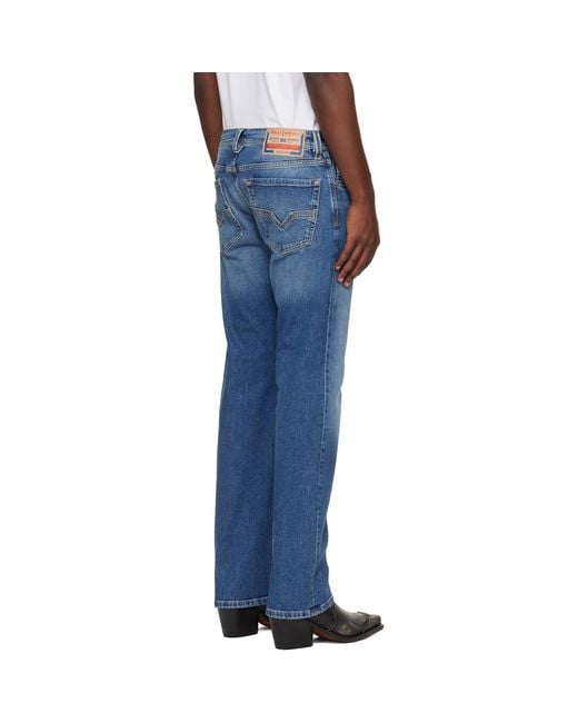 DIESEL Blue 1985 Larkee 09L51 Regular Jeans for men