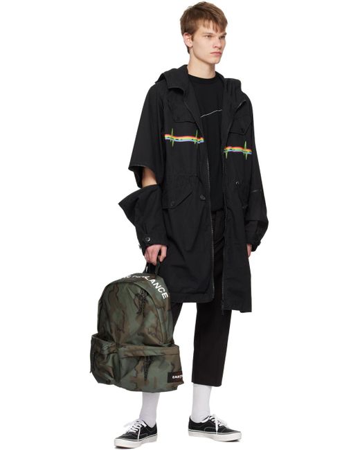 Undercover Black Khaki Eastpak Edition Padded Doubl'r Backpack for men