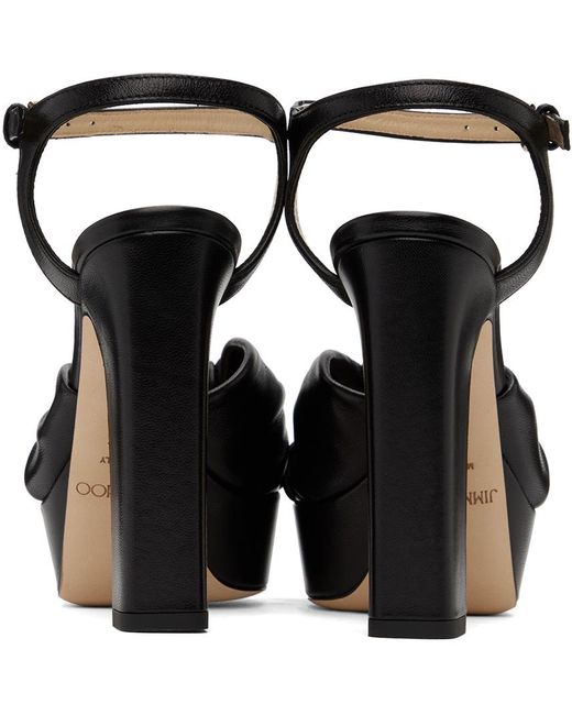Sandales À Talon Bottier Heloise 120 Noires Jimmy Choo en coloris Black