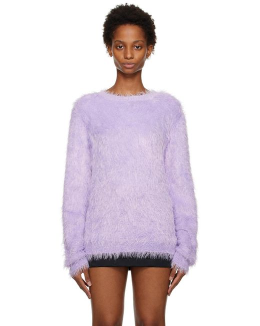 1017 ALYX 9SM Purple Crewneck Sweater