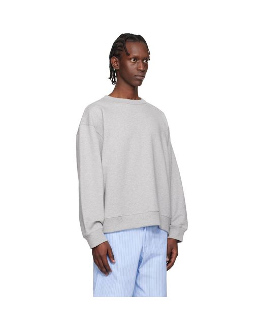 Dries Van Noten Black Oversized Sweatshirt for men