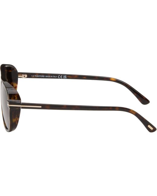 Tom Ford Brown Guillaume Sunglasses for men