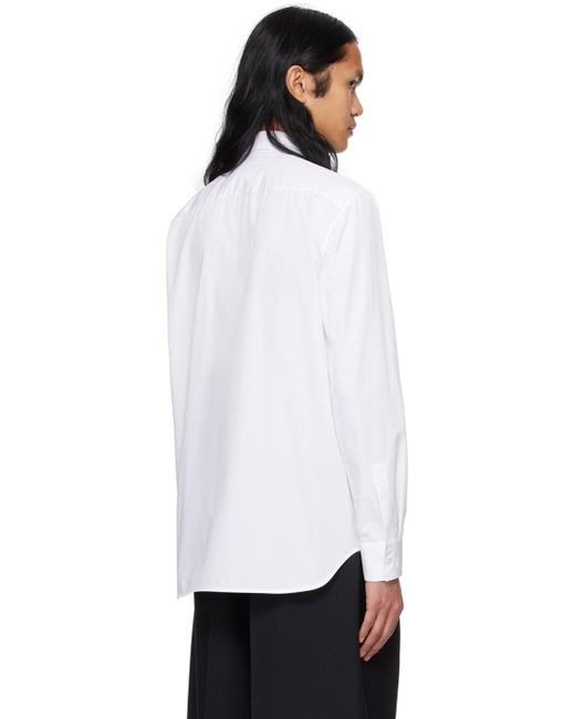 Jil Sander White Pocket Shirt for men