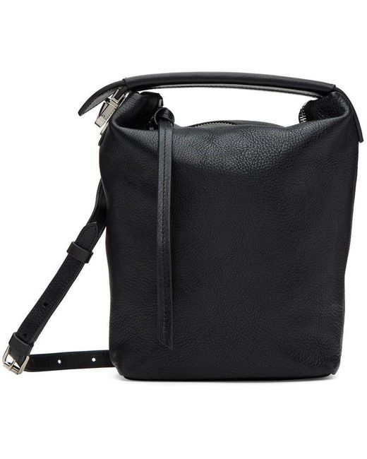 Lemaire Leather Case Shoulder Bag in Black | Lyst UK