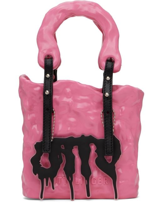 OTTOLINGER Ssense限定 ピンク Signature Ceramic バッグ Pink