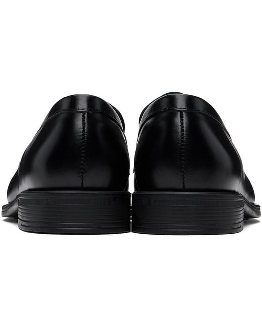 PS by Paul Smith Black Leather Remi Loafers for men