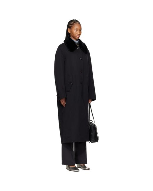 Our Legacy Black Tundra Coat