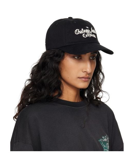 Amiri Black 'Chateau Dad Cap