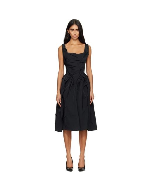 Vivienne Westwood Black Sunday Midi Dress