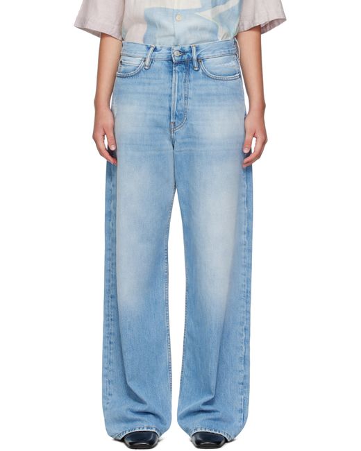 Acne Studios レディース ブルー 1981 ルーズフィット ジーンズの通販