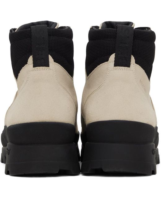 Belstaff Black Off-white Scramble Boots for men