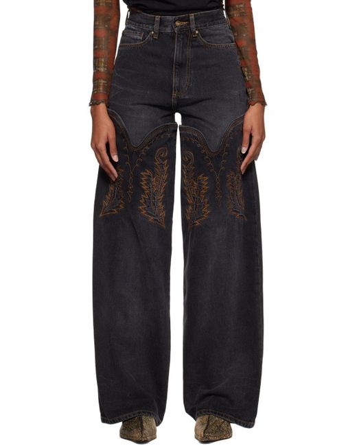 y project cowboy jeans