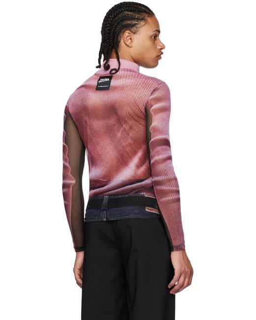 Y. Project Red Jean Paul Gaultier Edition Turtleneck for men