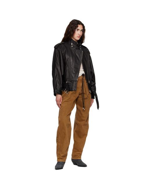 Isabel Marant Brown Tan Lisha Jeans