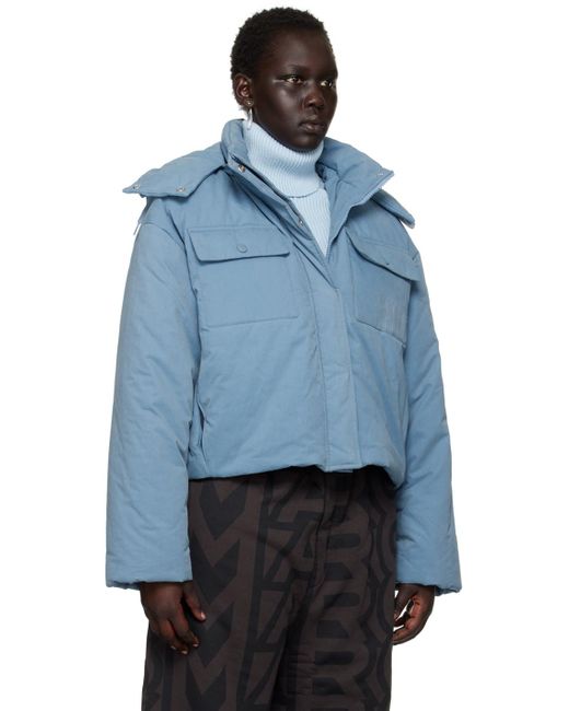 Marc Jacobs Blue Padded Jacket