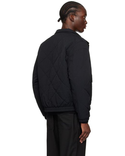 HUGO Black Insulated Jacket for men