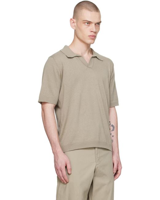 Norse Projects Natural Leif Polo for men