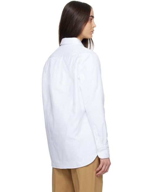 HOMMEGIRLS White Classic Padded Jacket