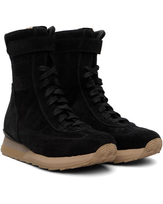 Visvim Black Daytona Hi Sneakers for men