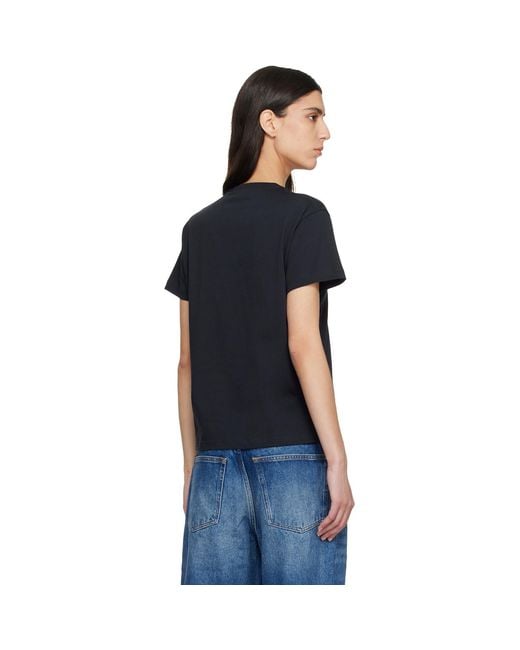 Studio Nicholson Black Marine T-Shirt