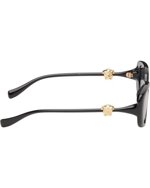 Versace Black Pillow Medusa Sunglasses