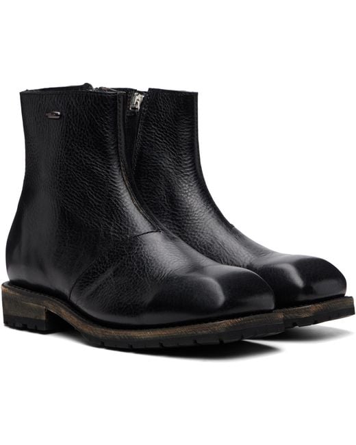 Our Legacy Black Engine Boots for men
