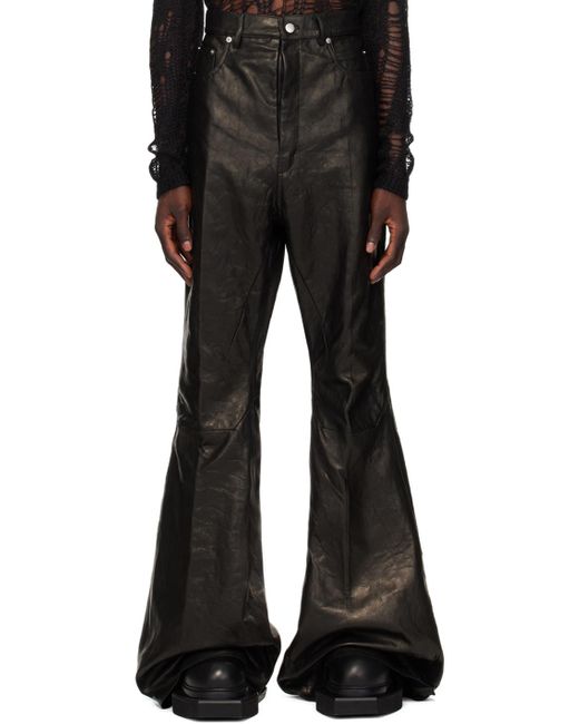 【関税込み】Rick Owens ブラック Porterville Bolan ジーンズ black-porterville-bolan-banana