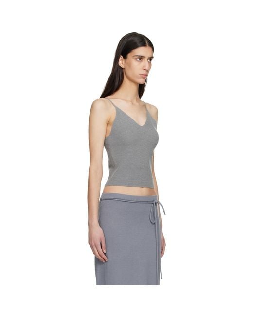 LE17SEPTEMBRE Black Anne Sleeveless Knit Tank Top