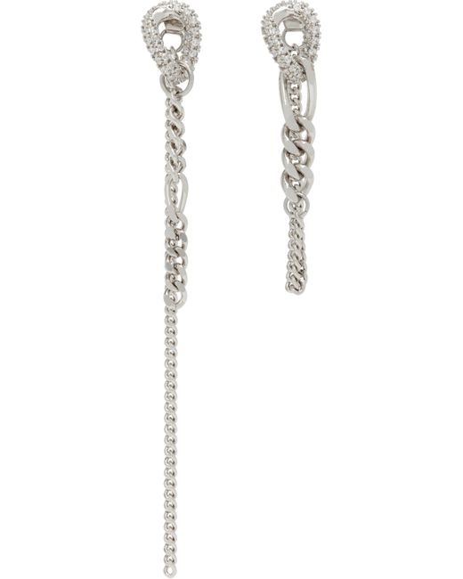 Justine Clenquet Black Loïs Earrings