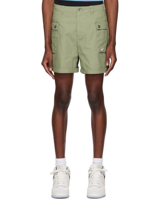 Nike Green P44 Cargo Shorts for men