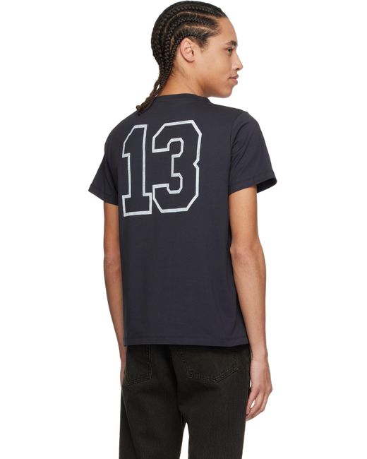 メンズ Ganni ブラック Basic Cotton Witch リラックス Tシャツ