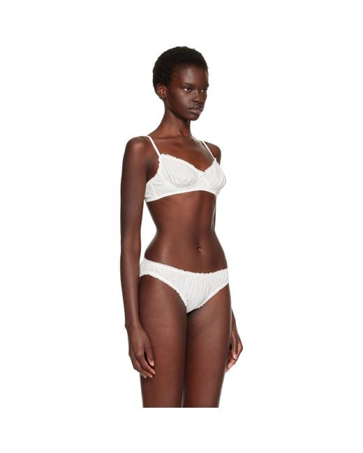 Cou Cou Brown 'The Voile' Bra