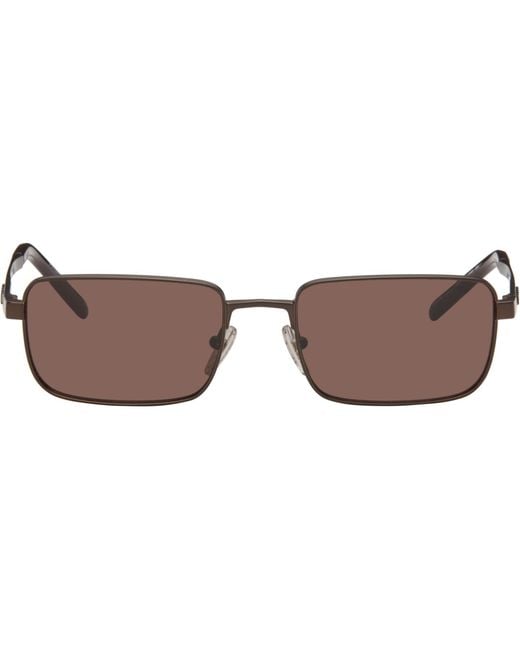 Prada Brown 'Prada Logo' Sunglasses